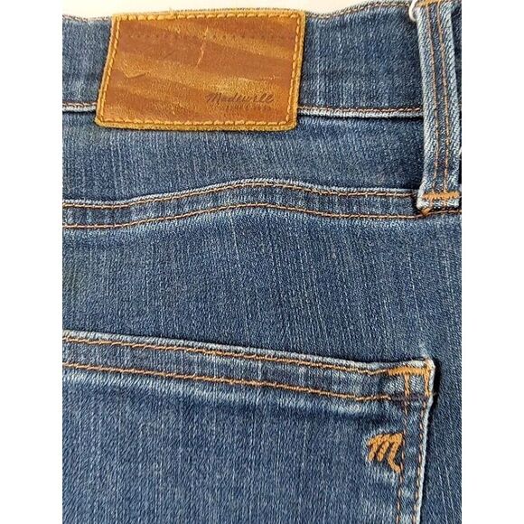 Madewell‎ Jeans Womens Sz 31 Blue Mid Rise Skinny Ankle Denim - Picture 3 of 9